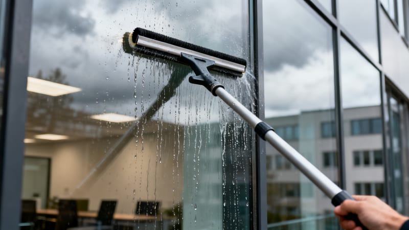 Übersicht der benötigten Werkzeuge und der häufigsten Fehler bei der Glasreinigung