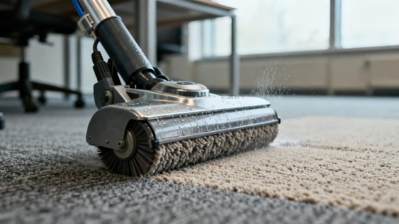 Teppich mit sichtbarer Fläche, deren Quadratmeterzahl die Preislogik zwischen Einzelpreis und Pauschale bestimmt