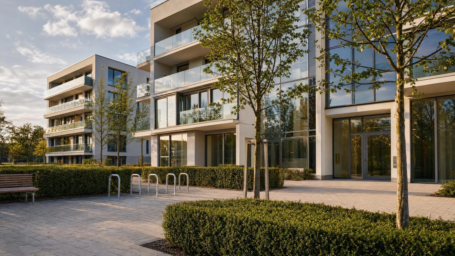Moderne, gepflegte Wohnanlage in Hannover – sauber gehalten von A. E. Knop
